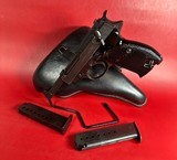 WWII GERMAN 1944 Walther P38 AC44 9mm. 2 mags. Holster. Excellent Condition - Image 1 of 18