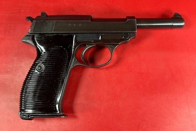 WWII GERMAN 1944 Walther P38 AC44 9mm. 2 mags. Holster. Excellent Condition - Image 13 of 18