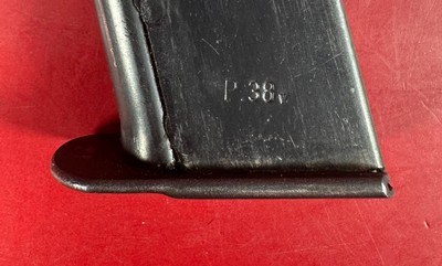 WWII GERMAN 1944 Walther P38 AC44 9mm. 2 mags. Holster. Excellent Condition - Image 15 of 18