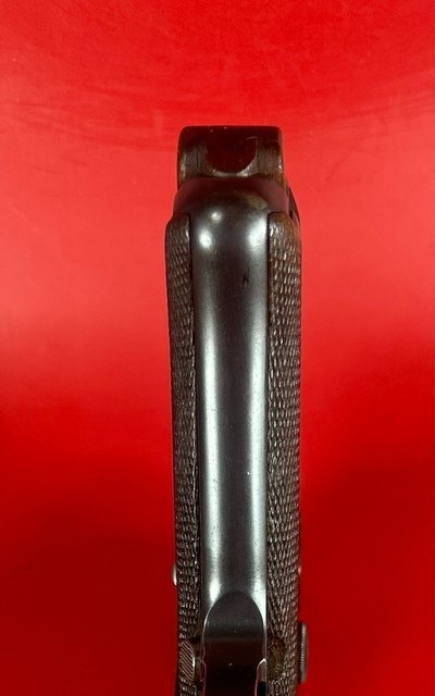 WWI 1915 DWM Luger P08 9mm Luger. Matching. Holster. 2 mags. Excellent - Image 9 of 17