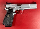 1996 Browning Hi power, Silver Chrome, Gold Trigger, Adj Sights, 9mm 2-10rd - Image 11 of 13