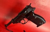 WWII 1943 WALTHER P38 CYQ Spreewerk. 9mm. 2 mags. Excellent condition. - Image 2 of 15