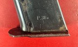 WWII 1943 WALTHER P38 CYQ Spreewerk. 9mm. 2 mags. Excellent condition. - Image 15 of 15