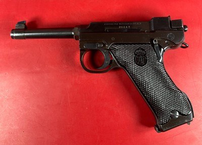 Swedish WWII Husqvarna M1940 LAHTI 9mm Excellent Condition Full rig. M40 - Image 11 of 17