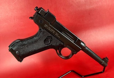 Swedish WWII Husqvarna M1940 LAHTI 9mm Excellent Condition Full rig. M40 - Image 3 of 17