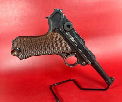 1917 German Erfurt P08 Luger 9mm Matching. Holster. Tool. 2 mags Excellent - Image 3 of 17