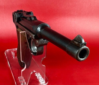 1917 German Erfurt P08 Luger 9mm Matching. Holster. Tool. 2 mags Excellent - Image 5 of 17