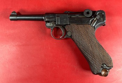 1917 German Erfurt P08 Luger 9mm Matching. Holster. Tool. 2 mags Excellent - Image 11 of 17