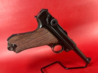 1921 DWM Luger P08 9mm. Matching. 2 mags. Holster. Tools. Excellent Cond. - Image 3 of 17