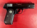 1926 Colt Model 1908 Pocket Hammerless .380 ACP 3.75