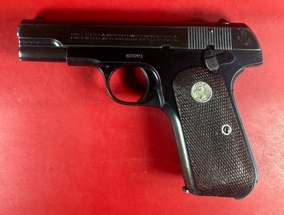 1926 Colt Model 1908 Pocket Hammerless .380 ACP 3.75