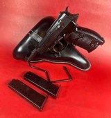 WWII 1944 WALTHER P38 CYQ Spreewerk. 9mm 2mags Holster. Excellent condition - Image 1 of 18