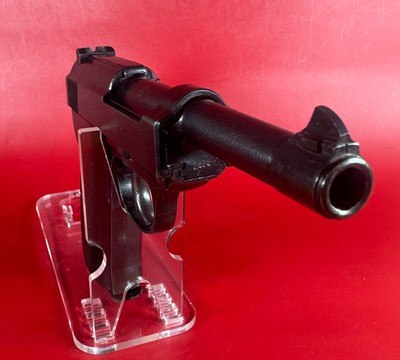 WWII 1944 WALTHER P38 CYQ Spreewerk. 9mm 2mags Holster. Excellent condition - Image 5 of 18