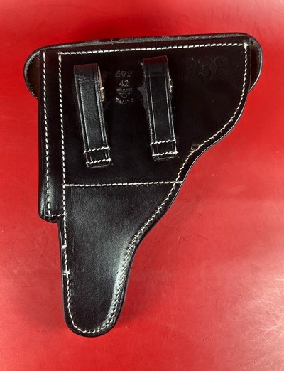 WWII 1944 WALTHER P38 CYQ Spreewerk. 9mm 2mags Holster. Excellent condition - Image 17 of 18