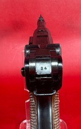 WWII 1938 Mauser P08 Luger S/42 9mm. Holster. 2 Mags. Excellent condition - Image 6 of 17