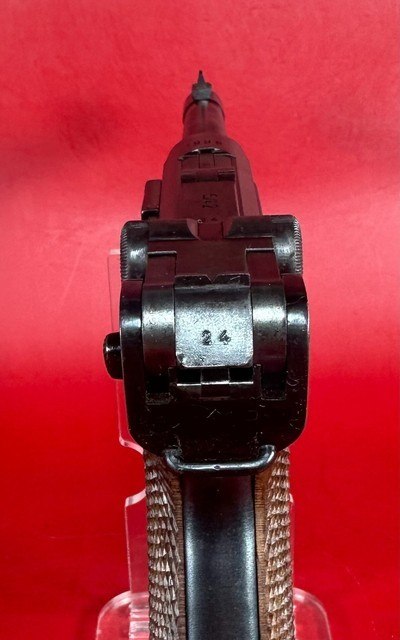 WWII 1938 Mauser P08 Luger S/42 9mm. Holster. 2 Mags. Excellent condition - Image 6 of 17