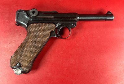 WWII 1938 Mauser P08 Luger S/42 9mm. Holster. 2 Mags. Excellent condition - Image 13 of 17
