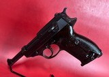 WWII GERMAN 1944 Walther P38 AC44 9mm 2 mags. Excellent Condition - Image 2 of 15
