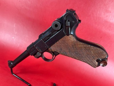 WWI 1913 DWM Luger P08 9mm Luger. All matching. Holster. 2 mags. Excellent - Image 2 of 17