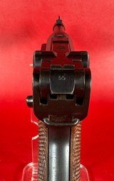 WWI 1913 DWM Luger P08 9mm Luger. All matching. Holster. 2 mags. Excellent - Image 6 of 17