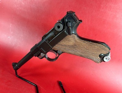 German DWM Luger Pistol P08 .30 Luger. 2 mags. Tool. Holster. Matching. - Image 5 of 15