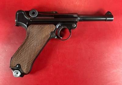 German DWM Luger Pistol P08 .30 Luger. 2 mags. Tool. Holster. Matching. - Image 12 of 15
