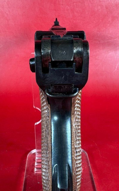German DWM Luger Pistol P08 .30 Luger. 2 mags. Tool. Holster. Matching. - Image 7 of 15
