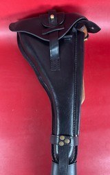 WWI 1918 DWM P08 Artillery Luger STOCK, 2 mags TOOLS, HOLSTER 9mm Excellent - Image 15 of 16
