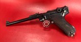 WWI 1918 DWM P08 Artillery Luger STOCK, 2 mags TOOLS, HOLSTER 9mm Excellent - Image 2 of 16