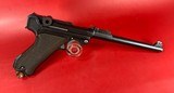 WWI 1918 DWM P08 Artillery Luger STOCK, 2 mags TOOLS, HOLSTER 9mm Excellent - Image 3 of 16