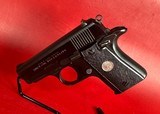 1995 Colt Mustang Pocketlite .380ACP. Box. Paperwork. 2 mags. LNIB - Image 2 of 15