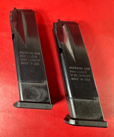 Browning BDM 9mm Original Case, Papers 2-10 rd mags Excellent Condition - Image 13 of 14