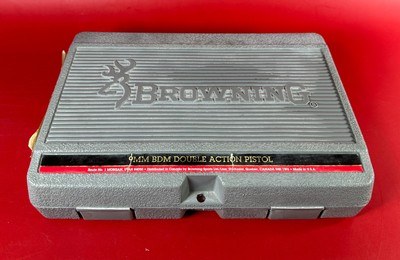 Browning BDM 9mm Original Case, Papers 2-10 rd mags Excellent Condition - Image 14 of 14