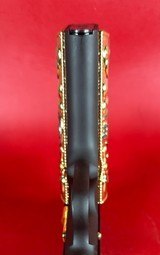 STUNNING Colt 1911. Engraved, Gold Plated Parts & Grips. 45 ACP. NIB - Image 8 of 16