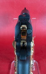 STUNNING Colt 1911. Engraved, Gold Plated Parts & Grips. 45 ACP. NIB - Image 6 of 16