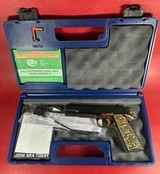 STUNNING Colt 1911. Engraved, Gold Plated Parts & Grips. 45 ACP. NIB - Image 16 of 16