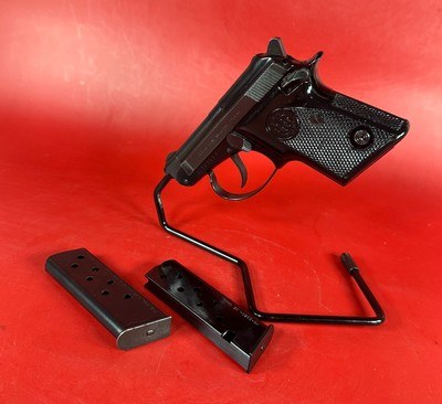 Beretta Model 20 25ACP Tip Up Barrel. 2 mags. Excellent condition. Rare - Image 1 of 13