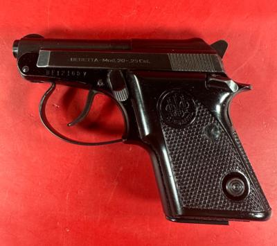 Beretta Model 20 25ACP Tip Up Barrel. 2 mags. Excellent condition. Rare - Image 11 of 13