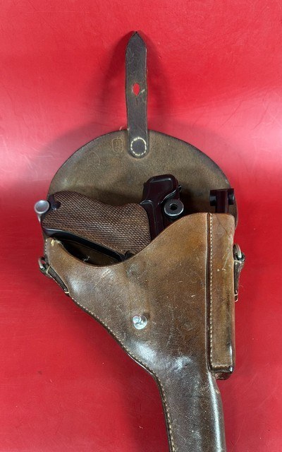 German 1936 Mauser P08 Luger S/42 9mm. Holster. 2 Mags. Excellent condition - Image 15 of 17