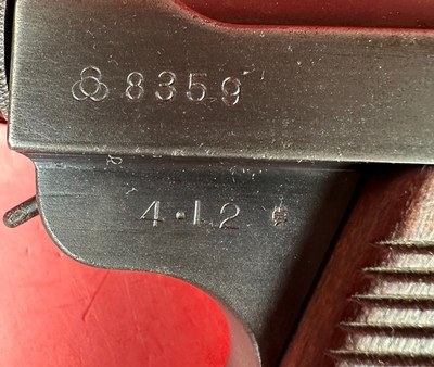 WWII Japanese Type 14 Nambu 8mm 1937 Nagoya. Holster. Excellent condition - Image 13 of 17