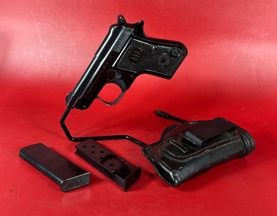 Beretta 950 B Jetfire 25ACP 950B. TIP UP 2 Mags. Holster. Excellent. - Image 1 of 13