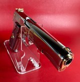 NIB Colt 1911 Government. High Polished, Engraved, Gold Plated. 45 ACP. - Image 4 of 14