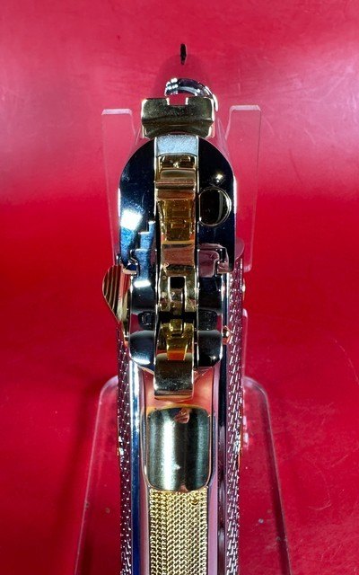 NIB Colt 1911 Government. High Polished, Engraved, Gold Plated. 45 ACP. - Image 5 of 14
