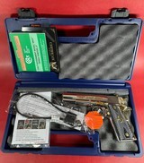 NIB Colt 1911 Government. High Polished, Engraved, Gold Plated. 45 ACP. - Image 14 of 14