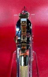 NIB Colt 1911 Government. High Polished, Engraved, Gold Plated. 45 ACP. - Image 5 of 14
