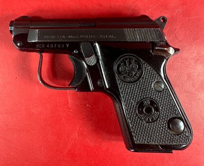 Beretta 950BS Jetfire 25ACP 950-BS. TIP UP 2 Mags. Holster. Excellent - Image 11 of 15