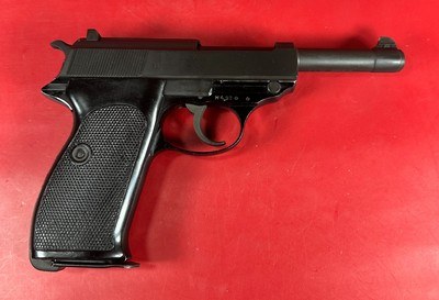 Walther P1 - P38 West German Military 9mm. 2 mags. BW stamped. Excellent - Image 12 of 15