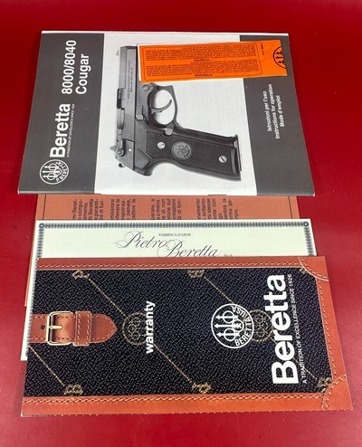Beretta 8000 F Cougar 9mm 3.6