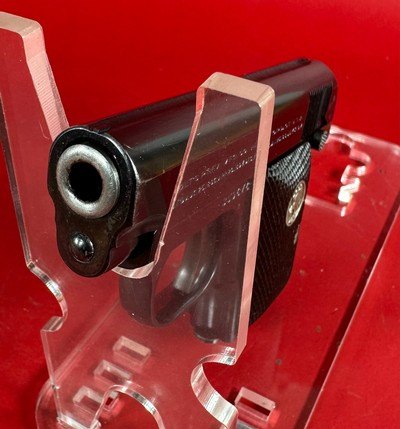 1926 Colt M1908 Vest Pocket Hammerless .25 ACP. Walnut. Case hardened. - Image 3 of 12