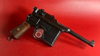 1920s Mauser Broom Handle Bolo 7.63x25mm C96, Stock, Excellent Condition - Image 2 of 17